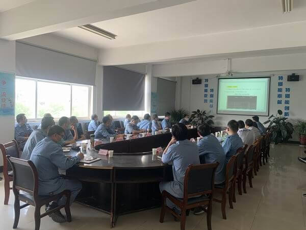 蔡教民到甲醇事业部领导装置安全评估评价工作