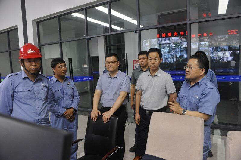 国度应急治理部到中原mansion88·明升官方网站督导核查安全工作