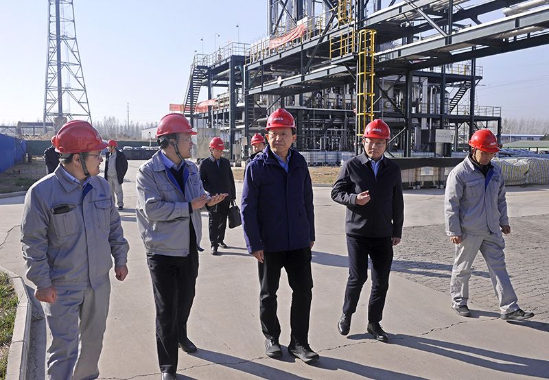 省当局国资委党委书记、主任李涛到中原mansion88·明升官方网站调研安全出产工作