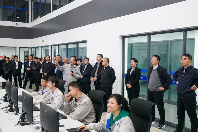 全省造作业数字化转型观摩组到中原mansion88·明升官方网站调查观摩