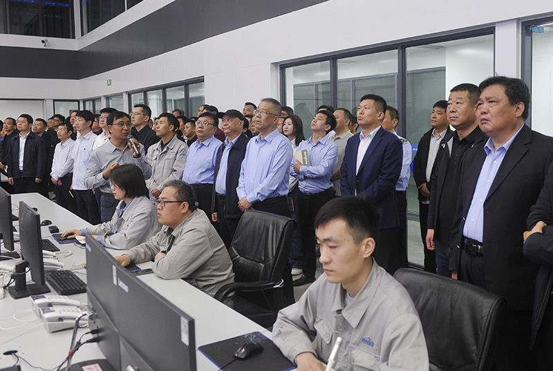 濮阳市应急治理局组织到中原mansion88·明升官方网站发展安全尺度导则现场观摩