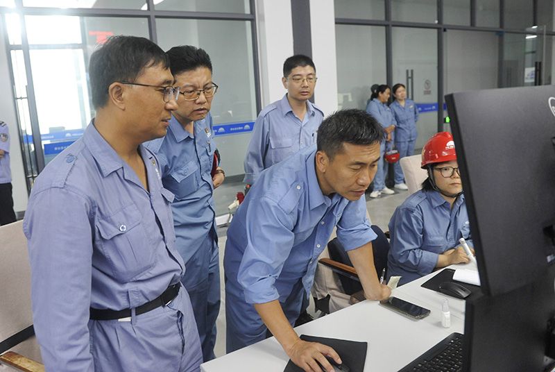 濮阳园区进行液氨罐区泄漏变乱应急措置实战演练