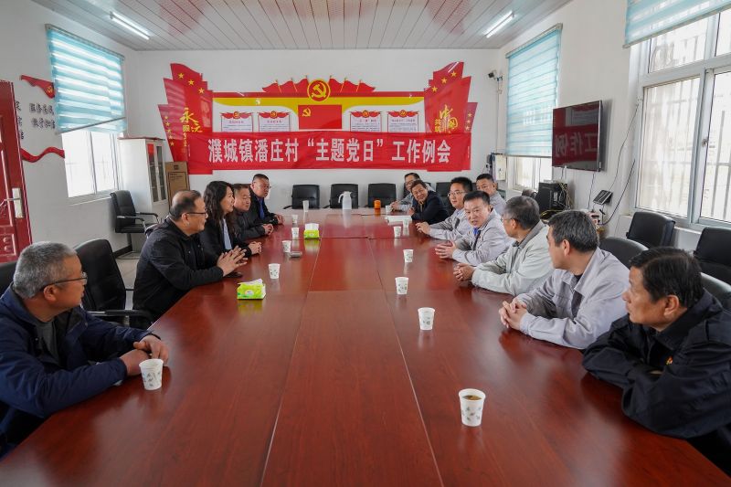 公司辅导到助扶村调研